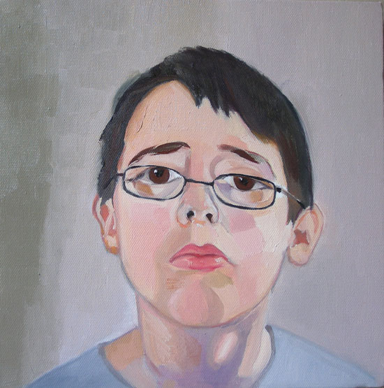 Boy with glasses, Kathy Honey Studio